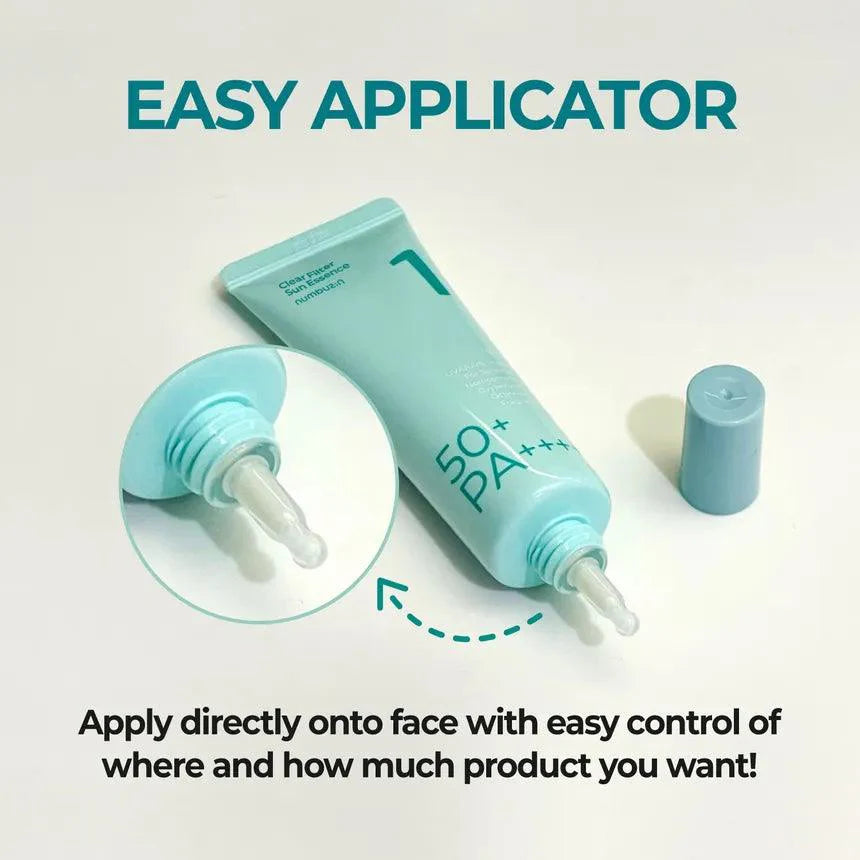 Numbuzin - No.1 Clear Filter Sun Essence SPF50+ PA++++ - 50ml