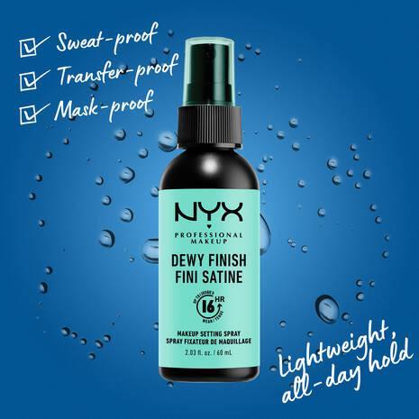 NYX - DEWY FINISH SETTING SPRAY - 60ml