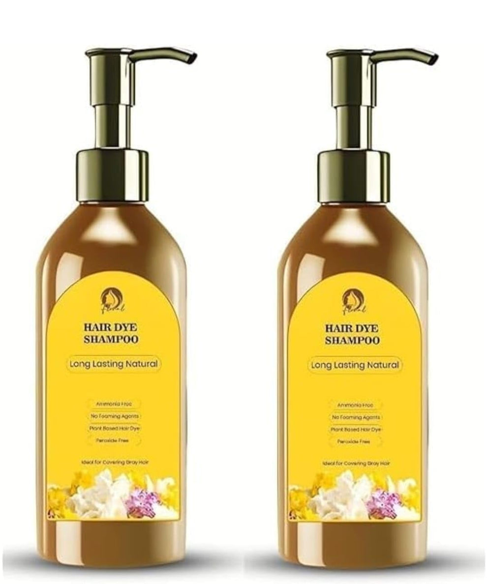 Japanese hair dye shampoo black color