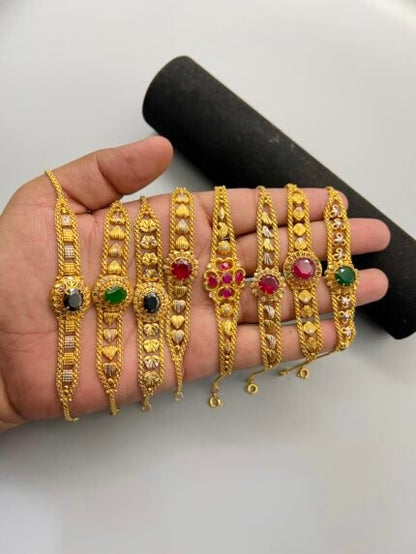 Gold Plated Braclets Original Gold Polish