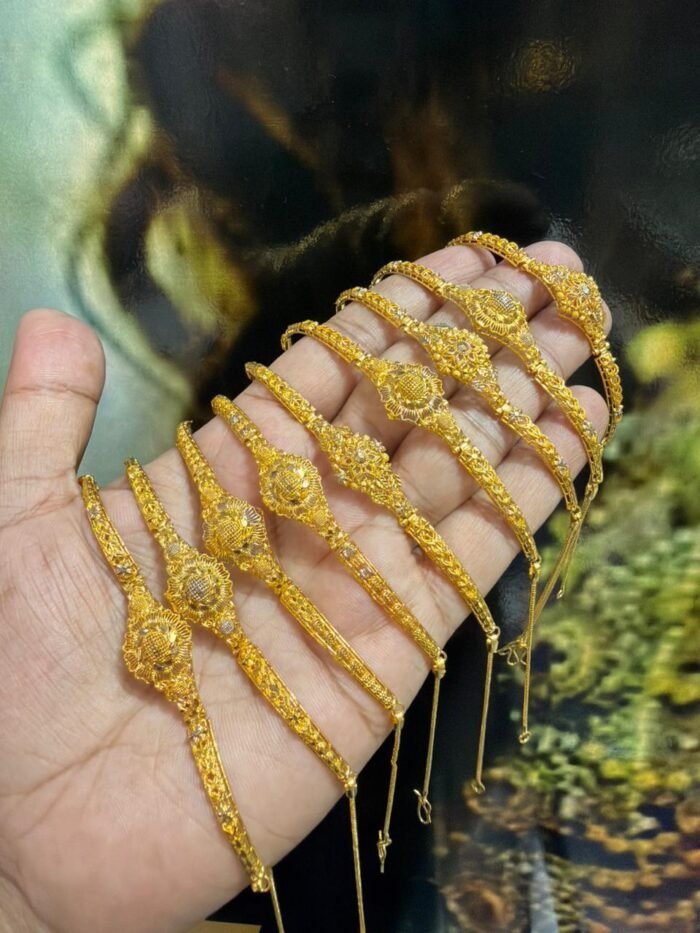 Gold Plated Braclets Original Gold Polish