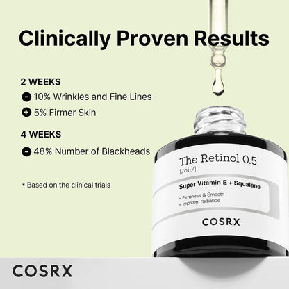 Cosrx - The Retinol 0.5 Oil - 20ml