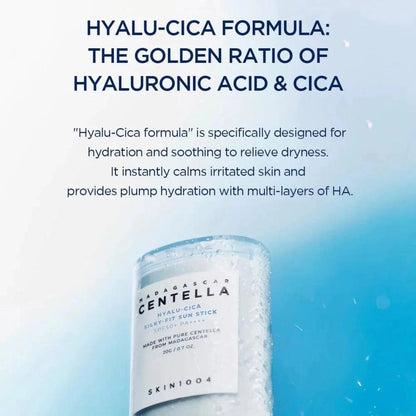 Skin1004 - HYALU-CICA SILKY-FIT SUN STICK - 20g