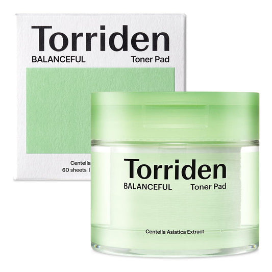 Torriden - Balanceful Cica Toner Pad - 60pads